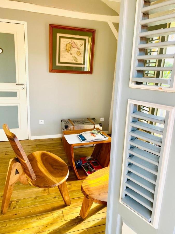 Habitation Baliache - Maison Creole Avec Jardin Privatif, Plage A 200M Deshaies Zewnętrze zdjęcie