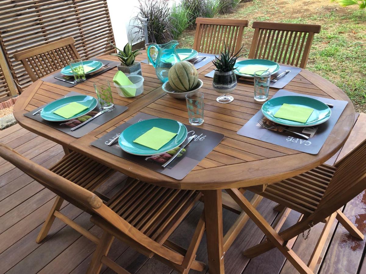 Habitation Baliache - Maison Creole Avec Jardin Privatif, Plage A 200M Deshaies Zewnętrze zdjęcie