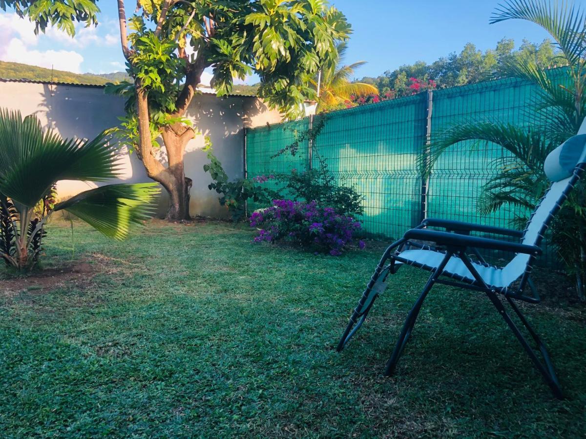 Habitation Baliache - Maison Creole Avec Jardin Privatif, Plage A 200M Deshaies Zewnętrze zdjęcie