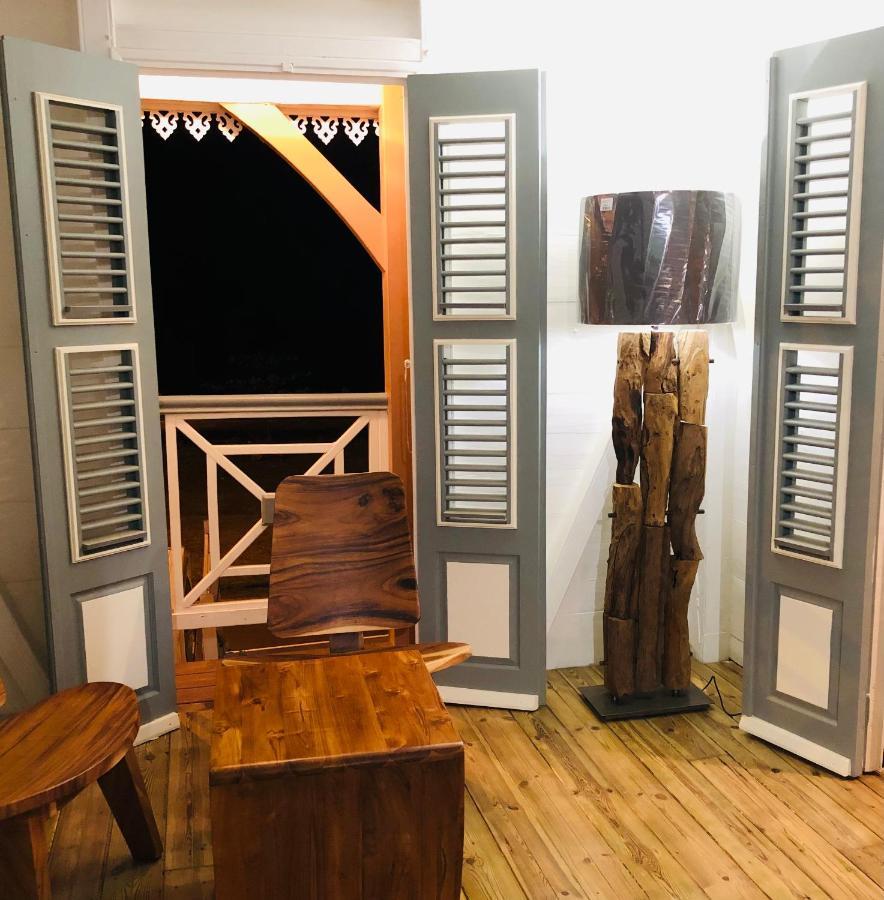 Habitation Baliache - Maison Creole Avec Jardin Privatif, Plage A 200M Deshaies Zewnętrze zdjęcie