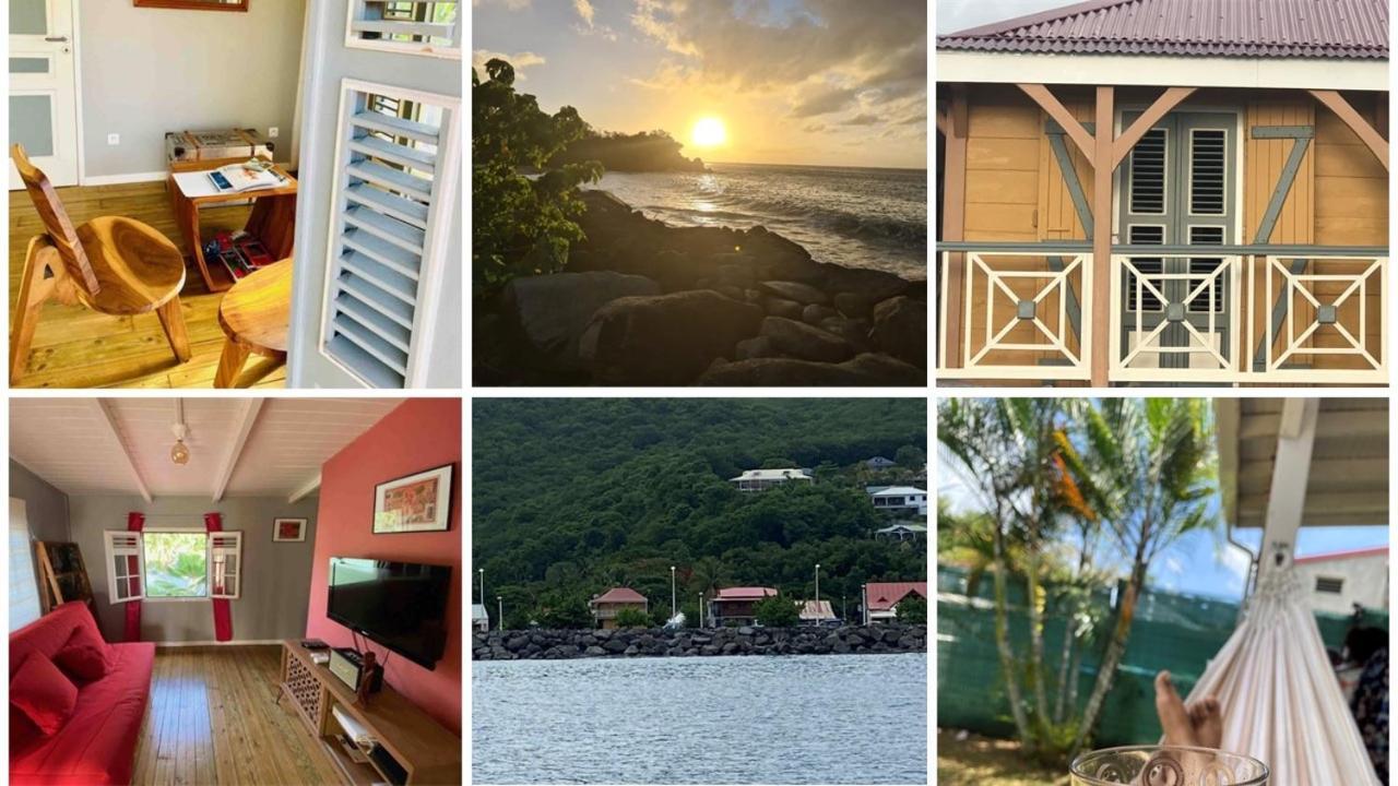 Habitation Baliache - Maison Creole Avec Jardin Privatif, Plage A 200M Deshaies Zewnętrze zdjęcie